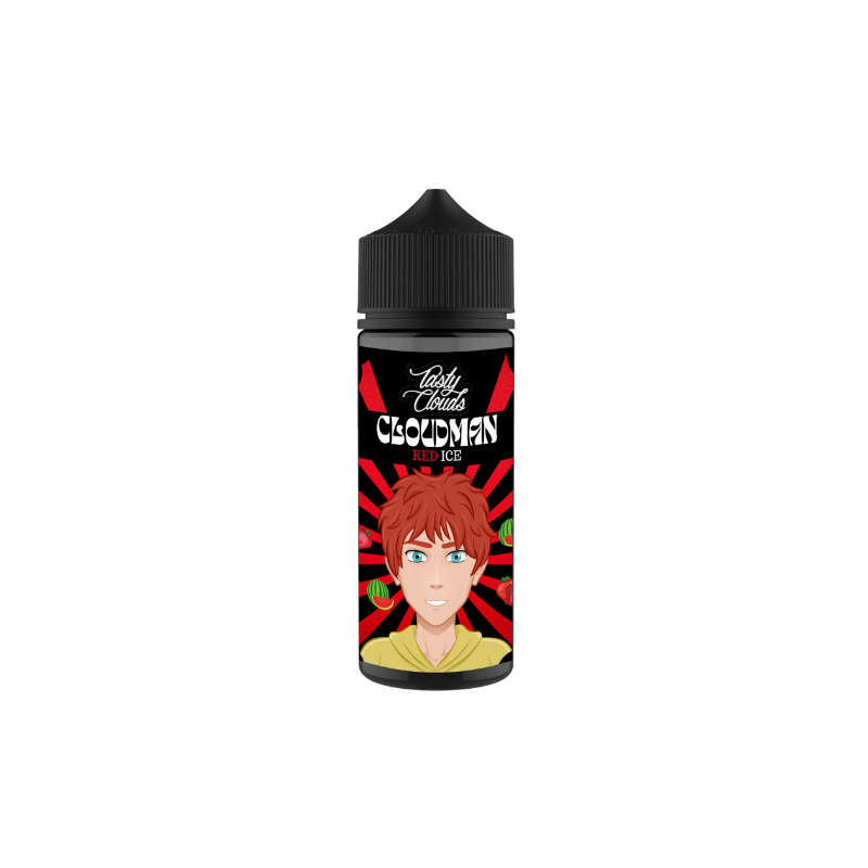 Red Ice με φράουλα, καρπούζι και πάγο στα 120ml απο την Tasty Clouds.