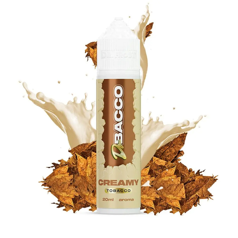 Creamy Tobacco με γεύση κρέμα και καπνό από την DR BACCO στα 60 ml