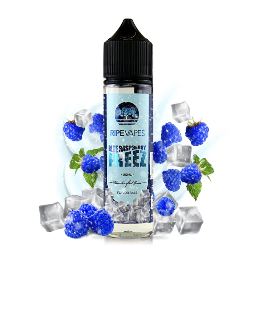 Blue Raspbery Freez με γεύση ρασμπερυ και πάγο στα 60ml απο την Ripe Vapes