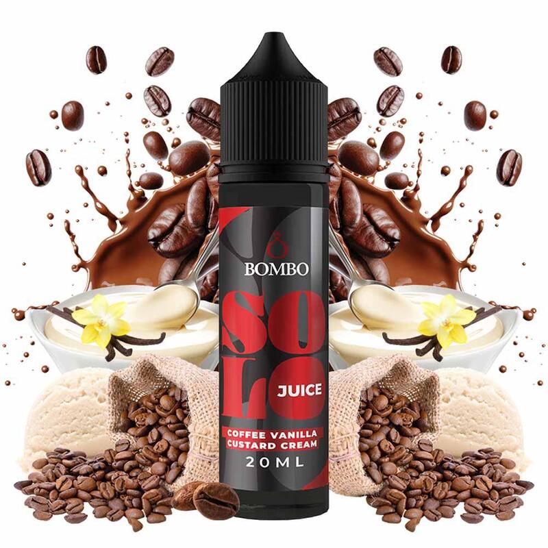 Coffee Vanilla Custard Cream 60ml με γεύση καφές και βανίλια απο την Bombo