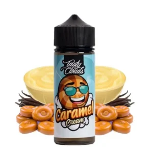 Caramel Cream από την Tasty Clouds στα 120ml με γεύση καραμέλα βουτύρου.