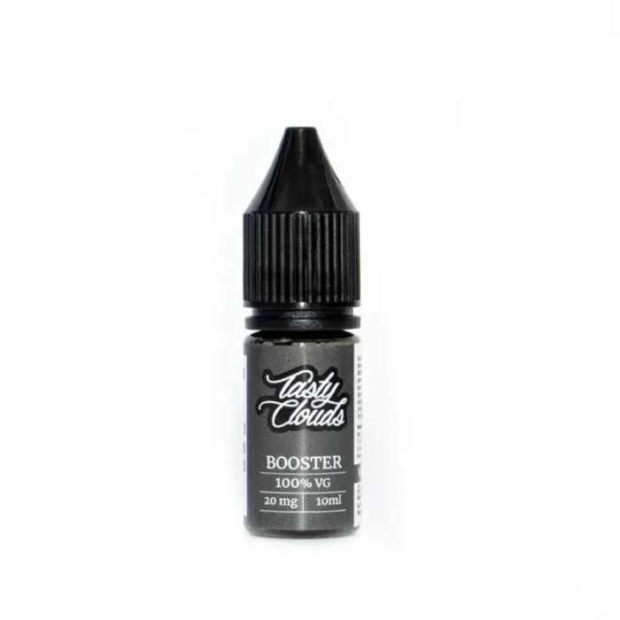 Booster νικοτίνης σε δοχείο των 10ml με 20mg νικοτίνης σε 100% VG από την Tasty Clouds.