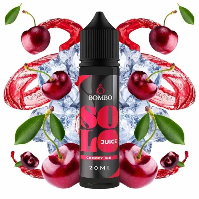 Cherry Ice από τη Bombo στα 60ml με γεύση κεράσι και πάγο.