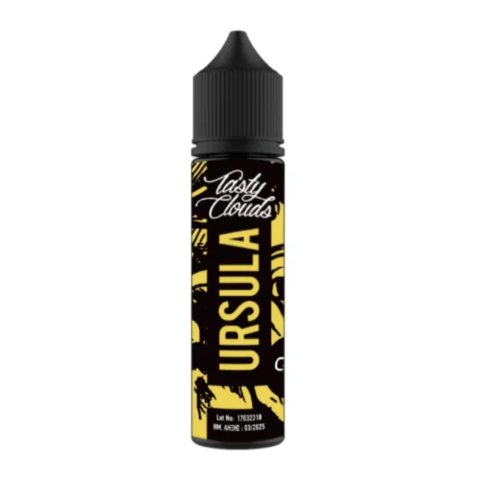 Ursula Cream από τη Tasty Clouds στα 60ml με γεύση καπνό και κρέμα βανίλια.