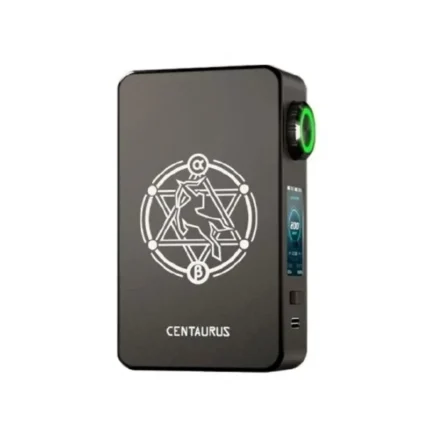 Centaurus M200 από την Lost Vape με δύο μπαταρίες 18650 σε χρώμα Gunmetal Gray.