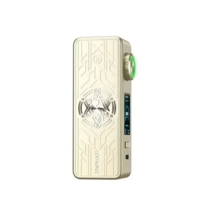 Centaurus M100 από την Lost Vape με μια μπαταρία 18650 σε χρώμα Galaxy Beige.