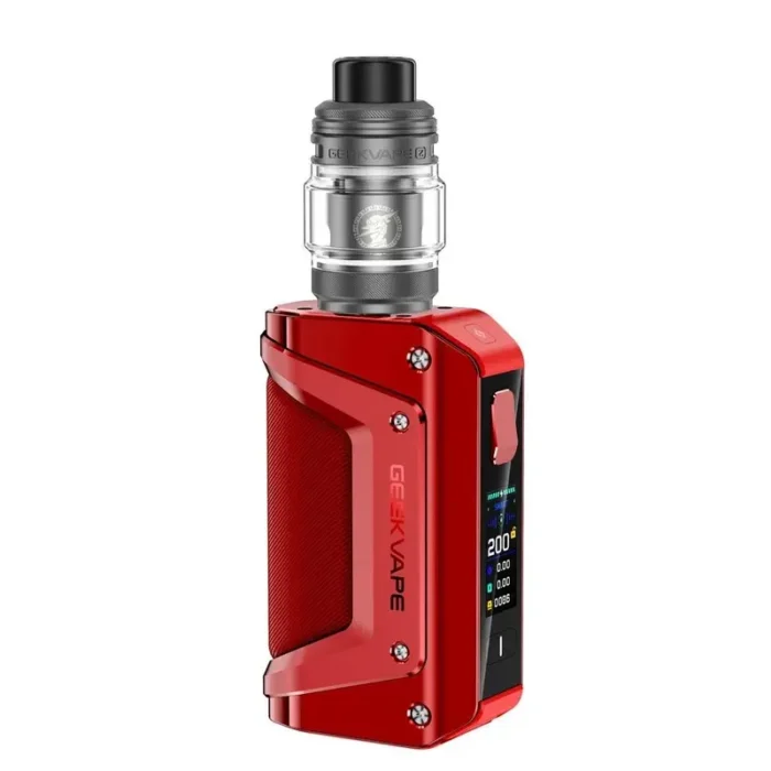 Aegis Legend 3Z FLI pod από την Geekvape με 2 μπαταρίες 18650 σε χρώμα Red.