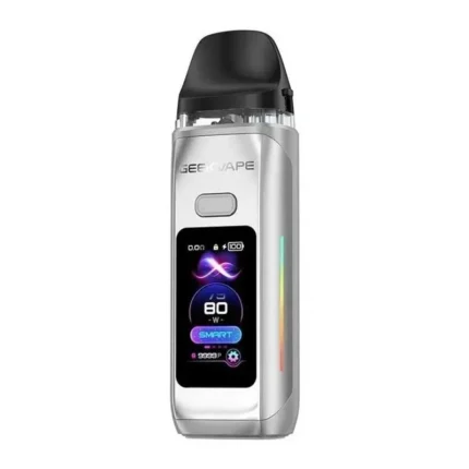 Digi Max R pod kit από την Geekvape με ενσωματωμένη μπαταρία 3000mAh σε χρώμα Moon Silver.