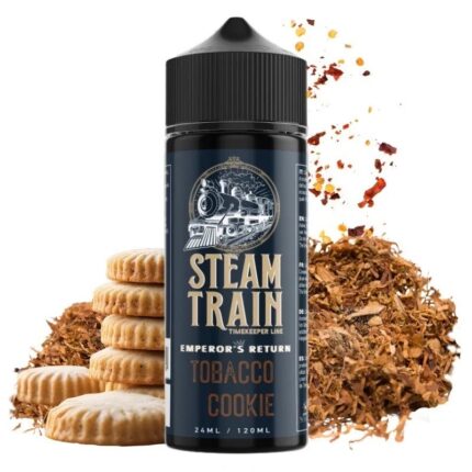 Emperor's Return από την Steam Train στα 120ml με γεύση καπνός και μπισκότο