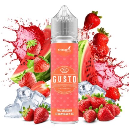 Watermelon Starwberry Ice από τη Omerta στα 60ml με γεύση φράουλα, καρπούζι και πάγος.
