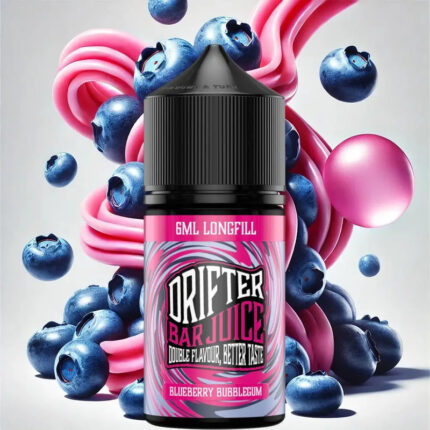 Blueberry Bubblegum από την Drifter στα 30ml με γεύση τσιχλόφουσκα και βατόμουρο