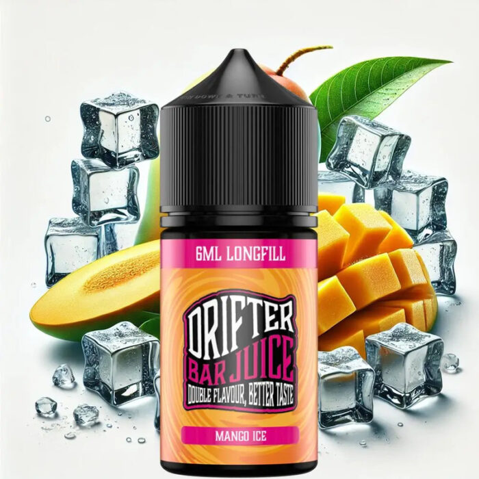 Mango Ice από την Drifter στα 30ml με γεύση μάνγκο και πάγος