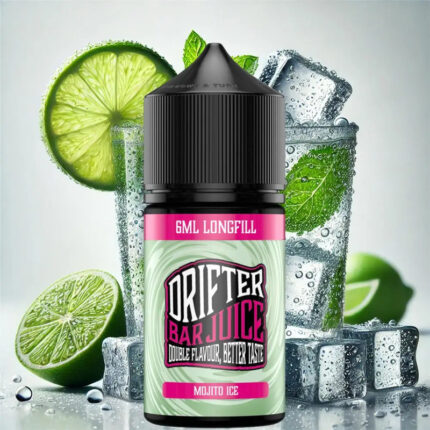 Mojito Ice από την Drifter στα 30ml με γεύση μοχίτο και πάγος