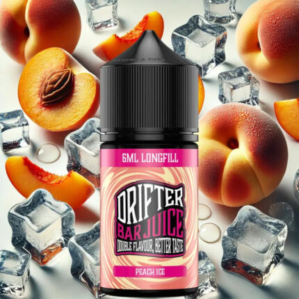 Peach Ice από την Drifter στα 30ml με γεύση πάγο και ροδάκινο