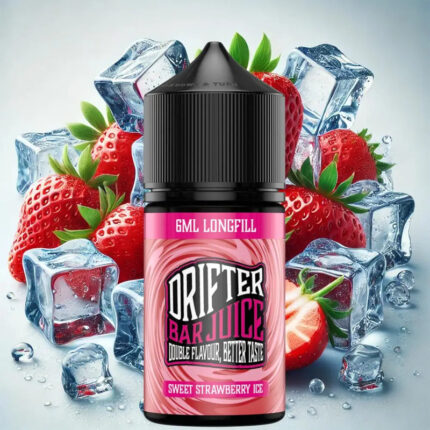 sweet strawberry ice από την Drifter στα 30ml με γεύση φράουλα και πάγος