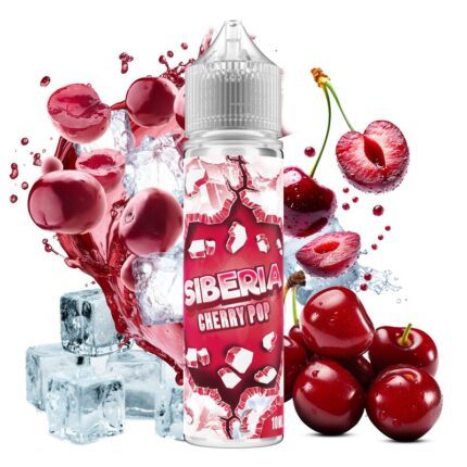 Cherry Pop από τη Siberia στα 60ml με γεύση κεράσι και πάγος.