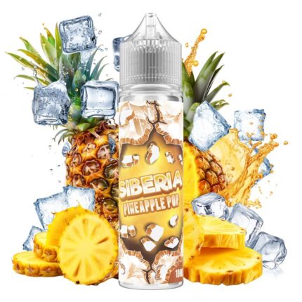 Passion Pop από τη Siberia στα 60ml με γεύση ανανάς και πάγος.