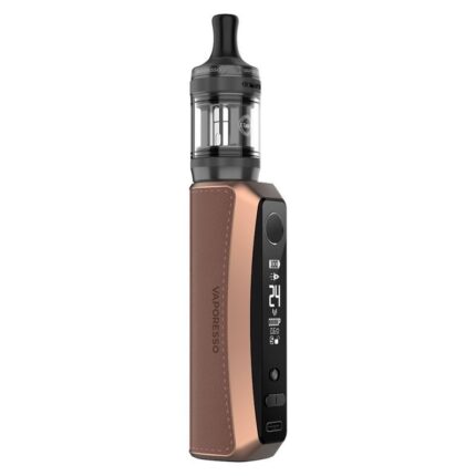 Gtx One Pro Kit από την Vaporesso σε χρώμα καφέ