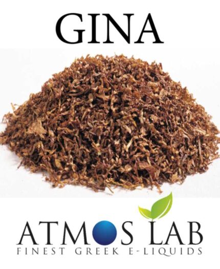Συμπυκνωμένο αρωμα Gina απο την Atmos Lab με γεύση καπνό Virginia 10ml