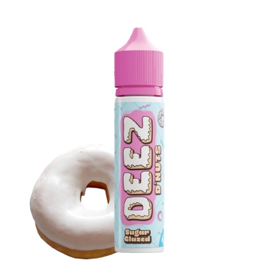 D’nuts Sugar Glazed από Deez στα 60ml με γεύση ντόνατς με μαρμελάδα φράουλα.