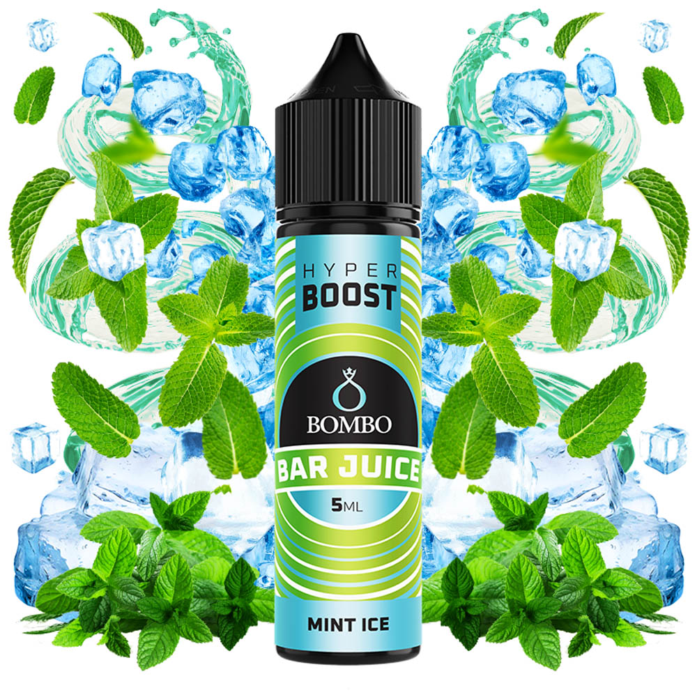 Mint Ice από την Bombo στα 60ml με γεύση μεντα και πάγο.