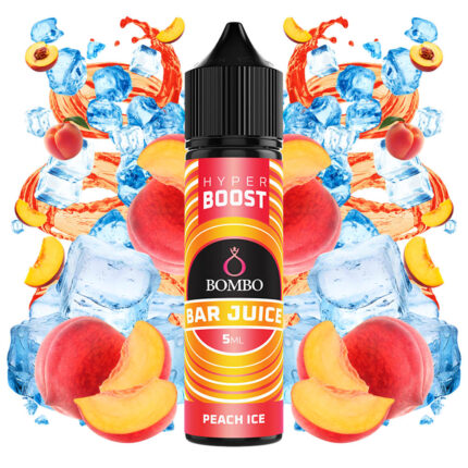 Peach Ice από την Bombo στα 60ml με γεύση ροδακινο και πάγο.