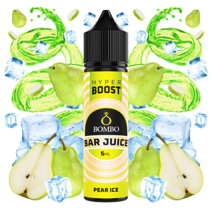 Pear Ice από την Bombo στα 60ml με γεύση αχλαδι και πάγο.