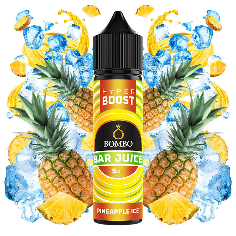 Pineapple Ice από την Bombo στα 60ml με γεύση ανανά και πάγο.