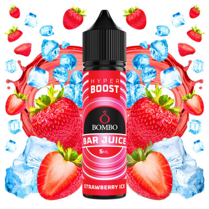 Strawberry Ice από την Bombo στα 60ml με γεύση φράουλα και πάγος.