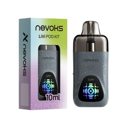 LiVi Pod 1100 mAh 10 ml απο τη Nevoks σε χρωμα γκρι