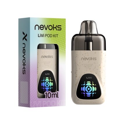 LiVi Pod 1100 mAh 10 ml απο τη Nevoks σε χρωμα μπεζ