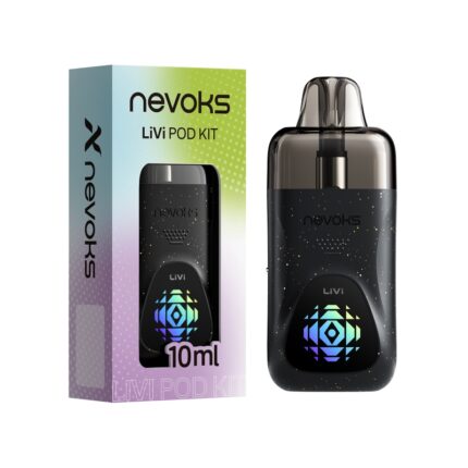 LiVi Pod 1100 mAh 10 ml απο τη Nevoks σε χρωμα μαυρο