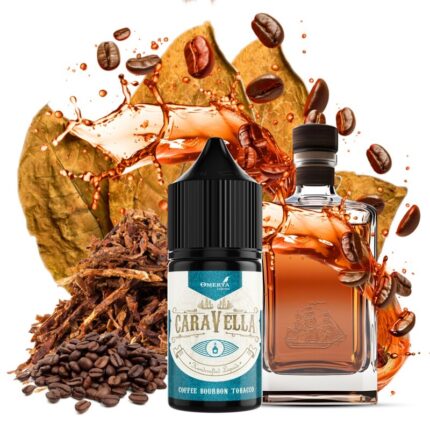 Coffee Bourbon Tobacco από την Omerta με γεύση καπνός, καφές, μπισκότο, αμύγδαλο και μπέρμπον