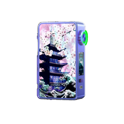 Centaurus M200 από την Lost Vape με δύο μπαταρίες 18650 σε χρώμα Sakura Fuji.