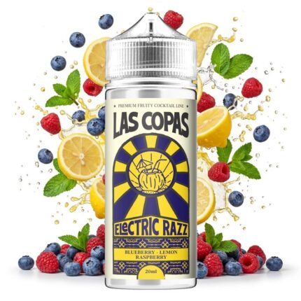 Electric Razz από την Las Copas με γεύση πάγο, μούρα και λεμόνι.